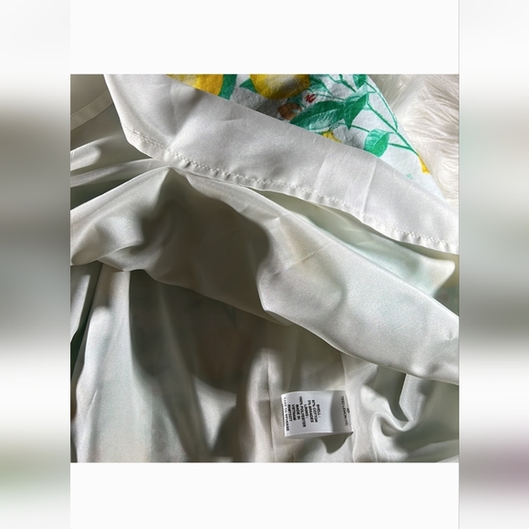 Adorable Elle lemon print cross-back fit and flare sun dress, sz 14 - Picture 5 of 7